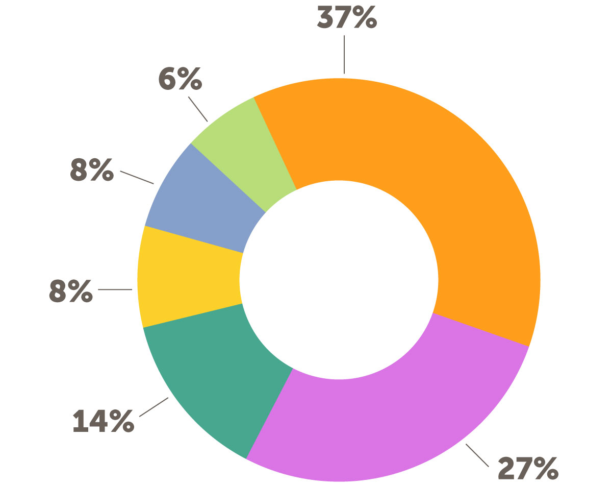 Program expenses by campaign