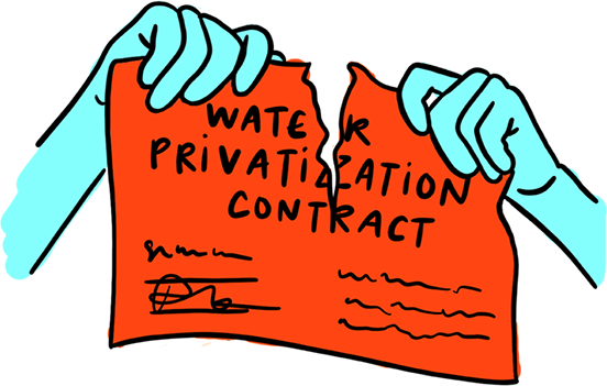 Water priviation contract