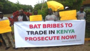 Kenya launches an investigation against BAT. Photo credit: Samuel Ochieng, Consumer Information Network