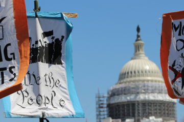 We the people sign in DC