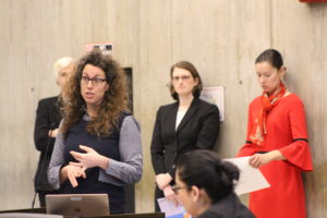Boston Schools parent advocated for the Good Food Purchasing Policy at City Council.