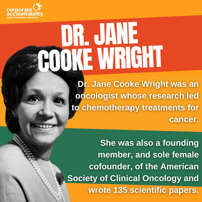 Dr. Jane Cooke Wright